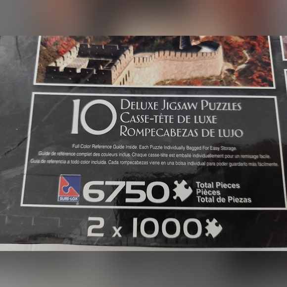 10 Landmarks around the World Puzzles Range from 500 piece to 1000 pieces - Picture 2 of 8